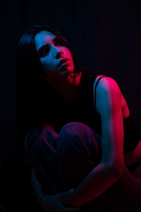 午夜光影艺术美女性感人体摄影图片